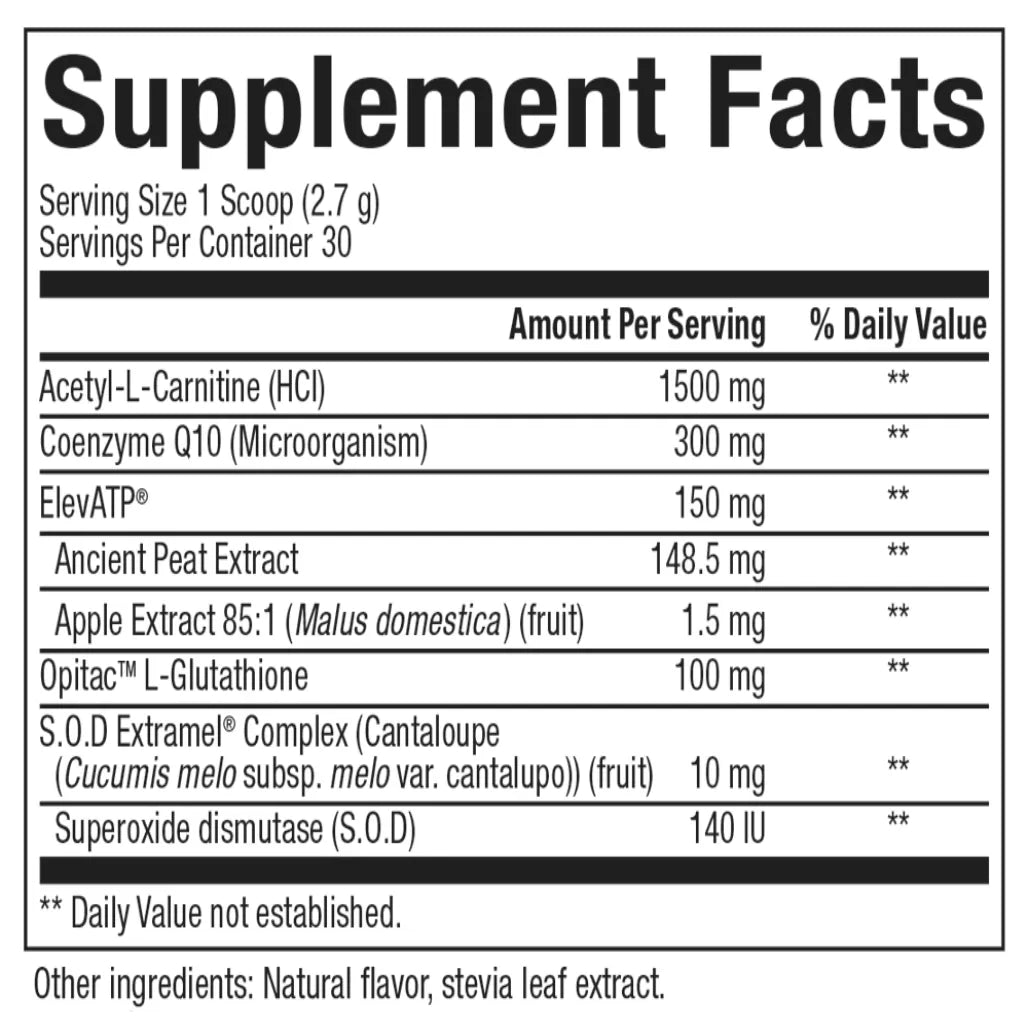 Mitochondrial Formula Bioclinic Naturals