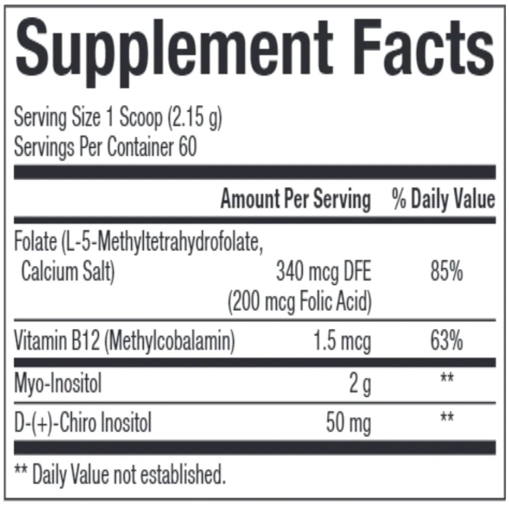 Myo-Inositol Plus Bioclinic Naturals