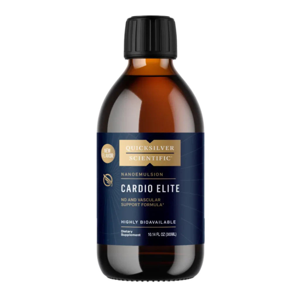 QuickSilver Scientific Cardio Elite - NO and Vascular Support Formula - 300ml