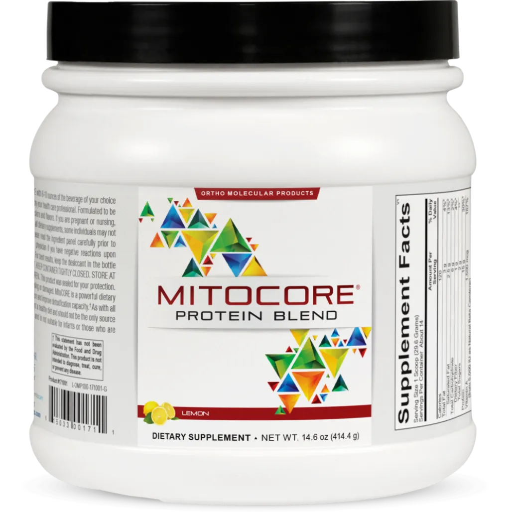 Mitocore Protein Blend Lemon Ortho Molecular Products
