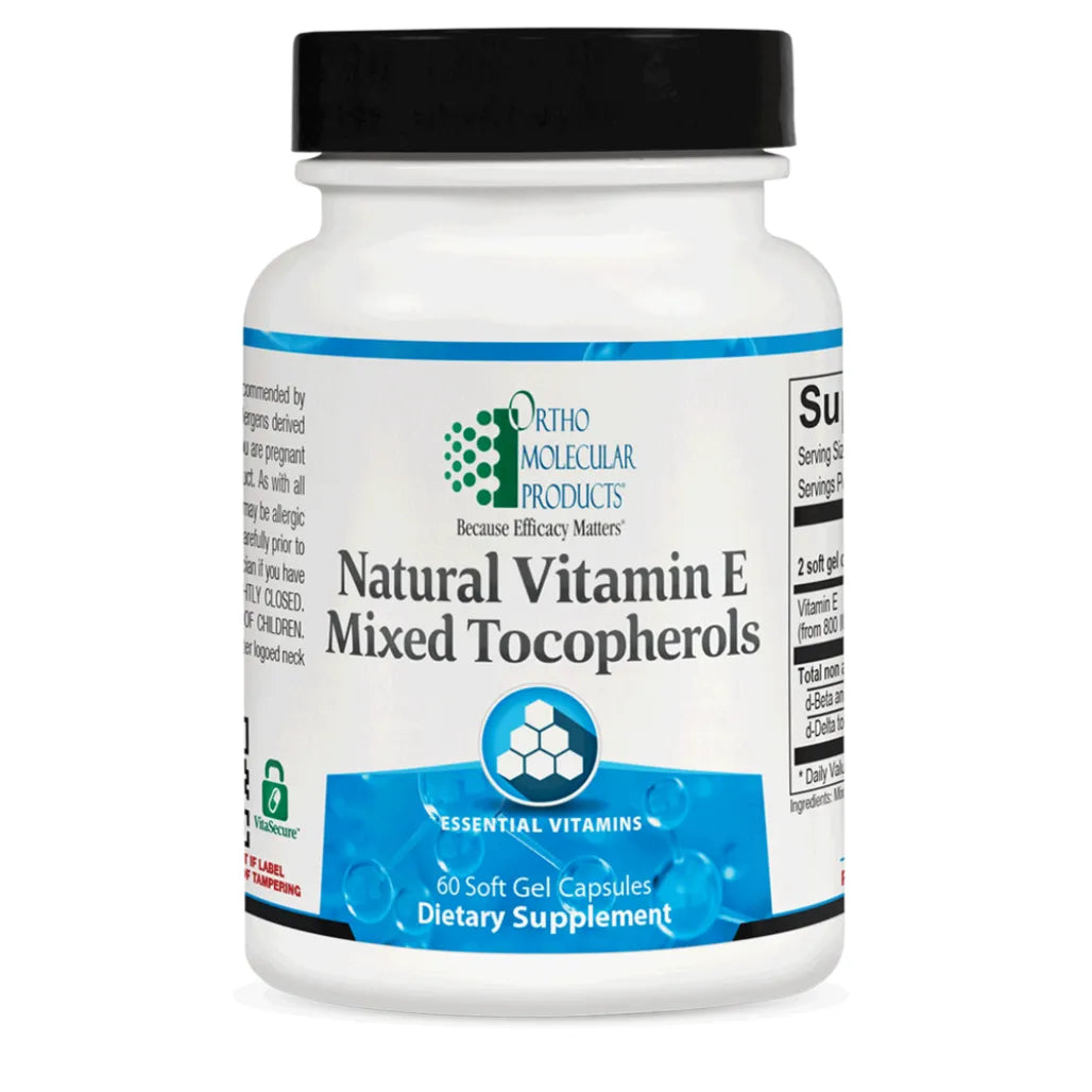 Natural Vitamin E Mixed Tocopherols
Ortho Molecular Products