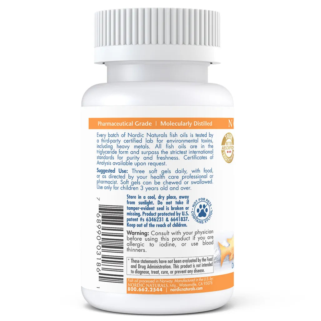 About DHA Jr. Xtra Dietary Supplement - EPA 165mg, DHA 375mg