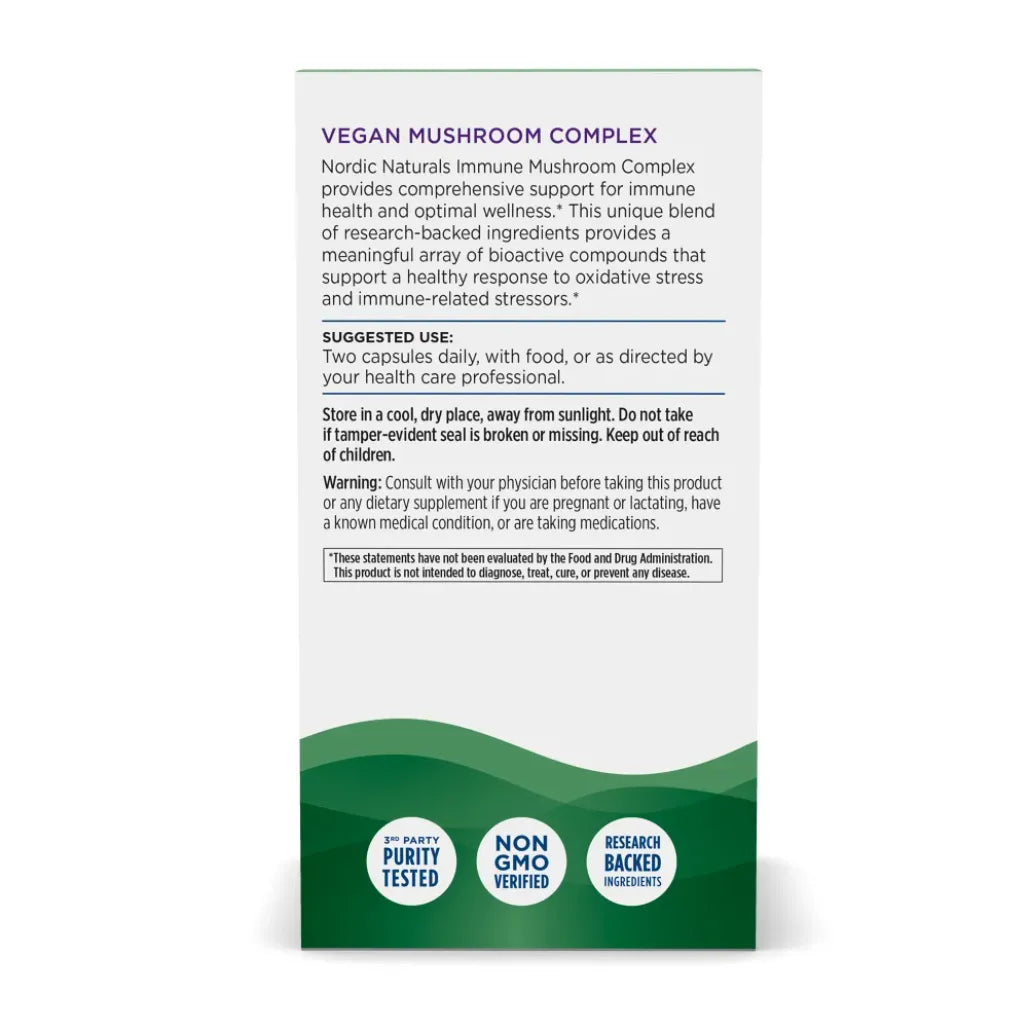 About Nordic Naturals Immune Mushroom Complex - Support Immune Health