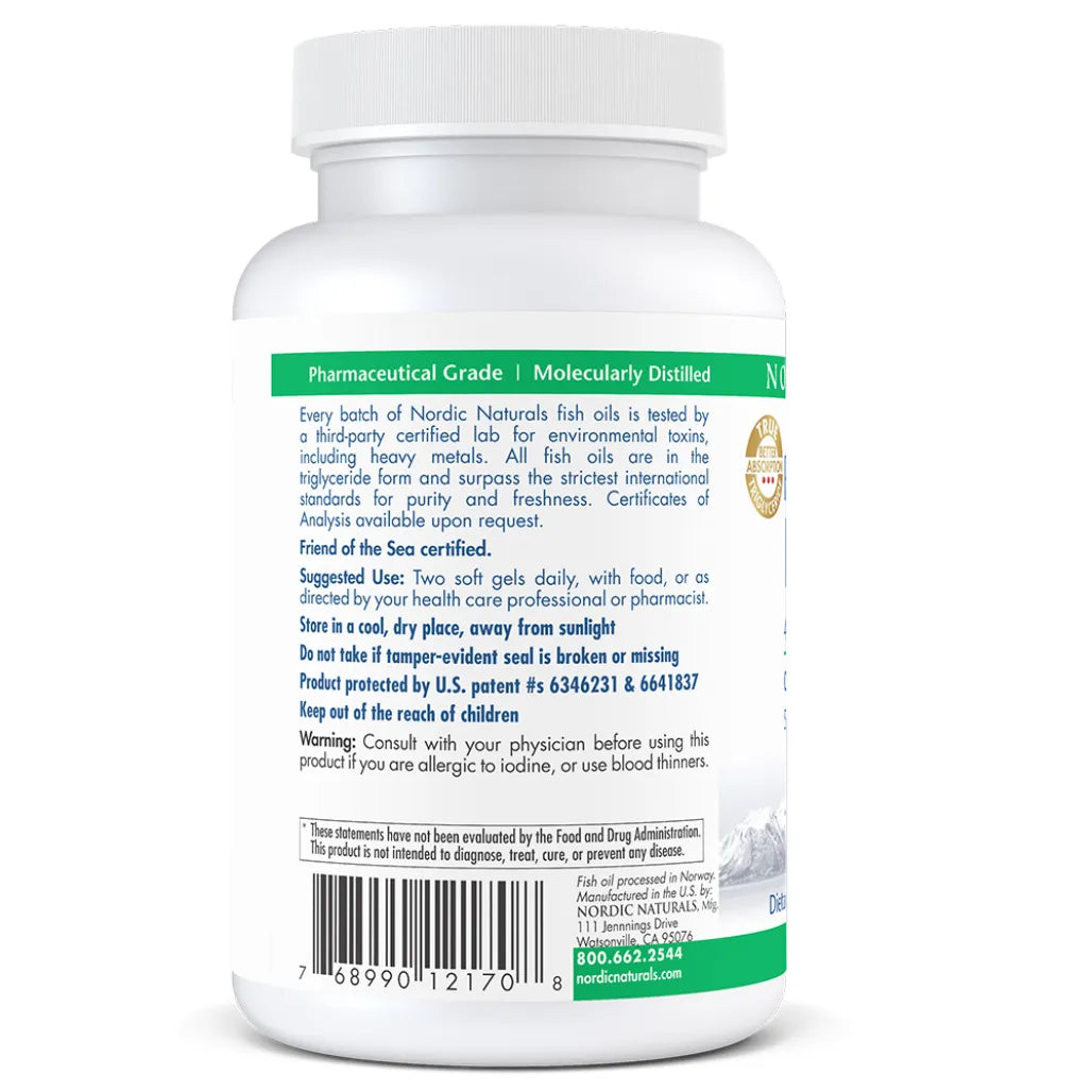 About Nordic Naturals ProOmega Blood Sugar - Supports Normal Insulin and Glucose Levels