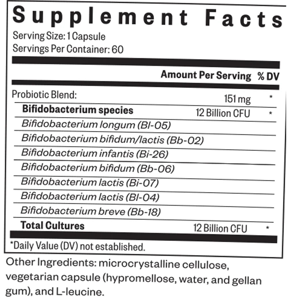 ProBiota Bifido Seeking Health