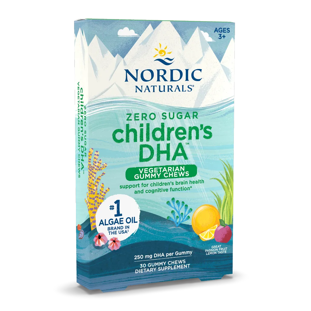 Zero Sugar Children's DHA Veg Nordic Naturals