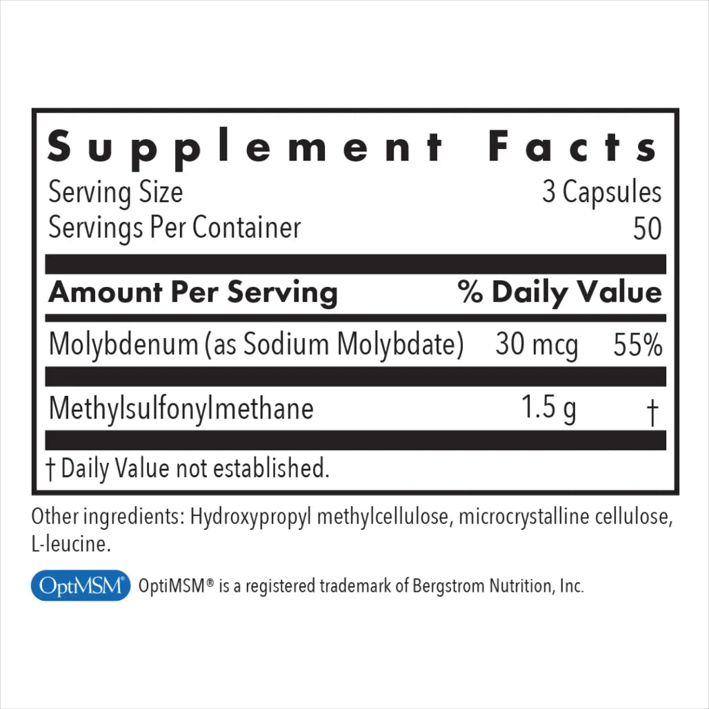 MSM 500mg