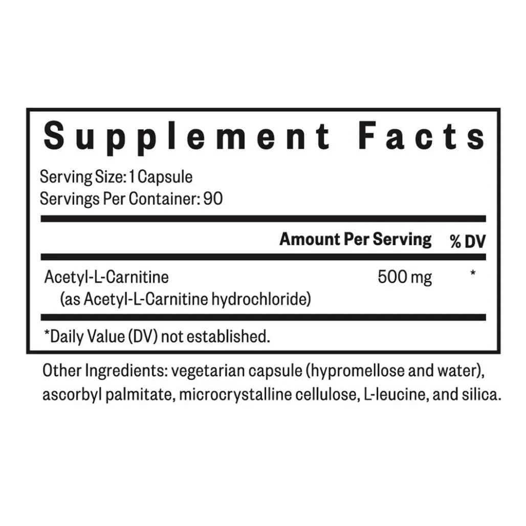 Acetyl-L-Carnitine Seeking Health