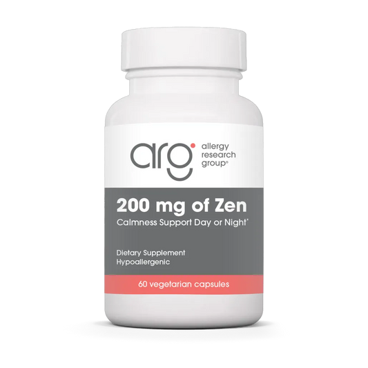 Allergy Research Group 200 mg of Zen - 60 vegcaps