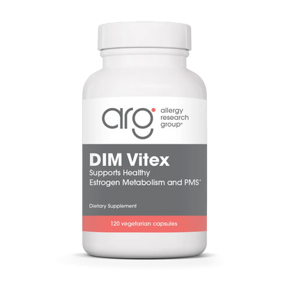 Allergy Research Group DIM Vitex PMS Formula vegcaps label