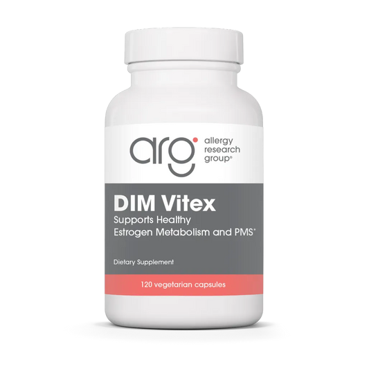 Allergy Research Group DIM Vitex PMS Formula vegcaps label
