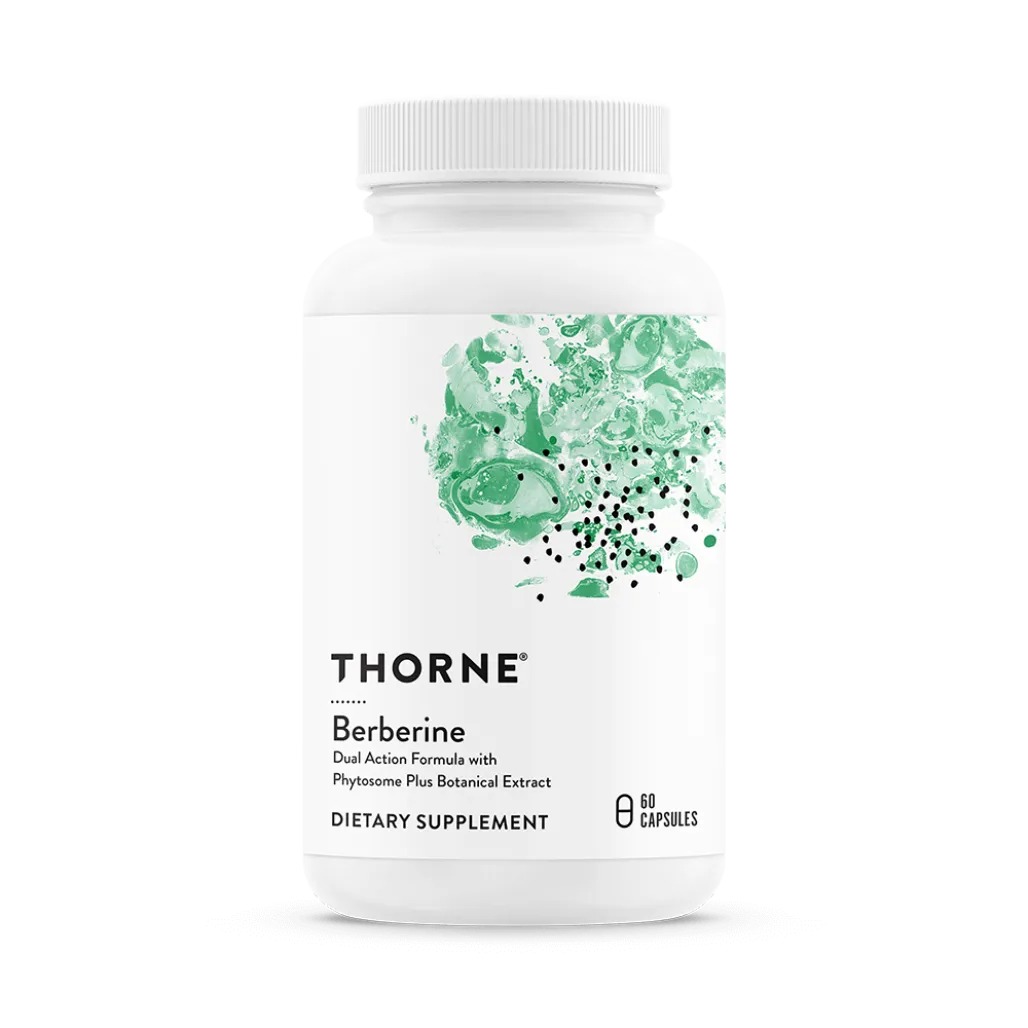 Berberine 1000 mg supplement by Thorne - 60 Capsules