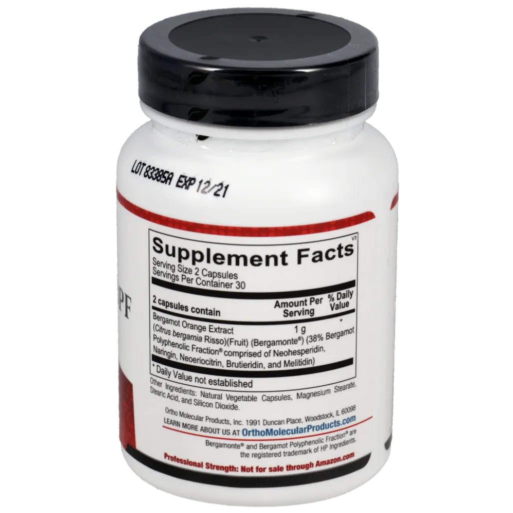 Bergamot BPF Ortho Molecular Products
