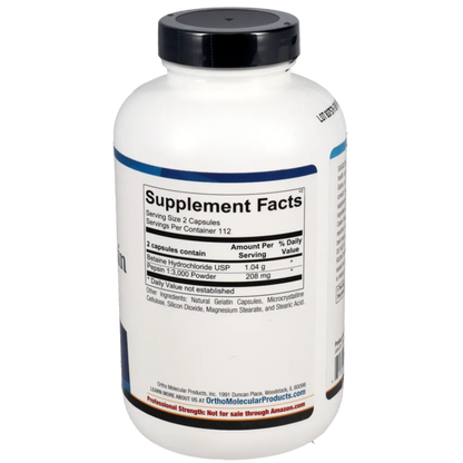 Betaine & Pepsin Ortho Molecular Products