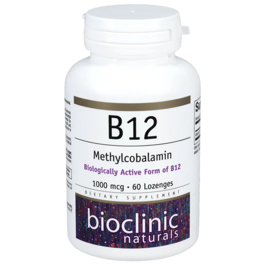 B12 Methylcobalamin 1,000mcg Bioclinic Naturals