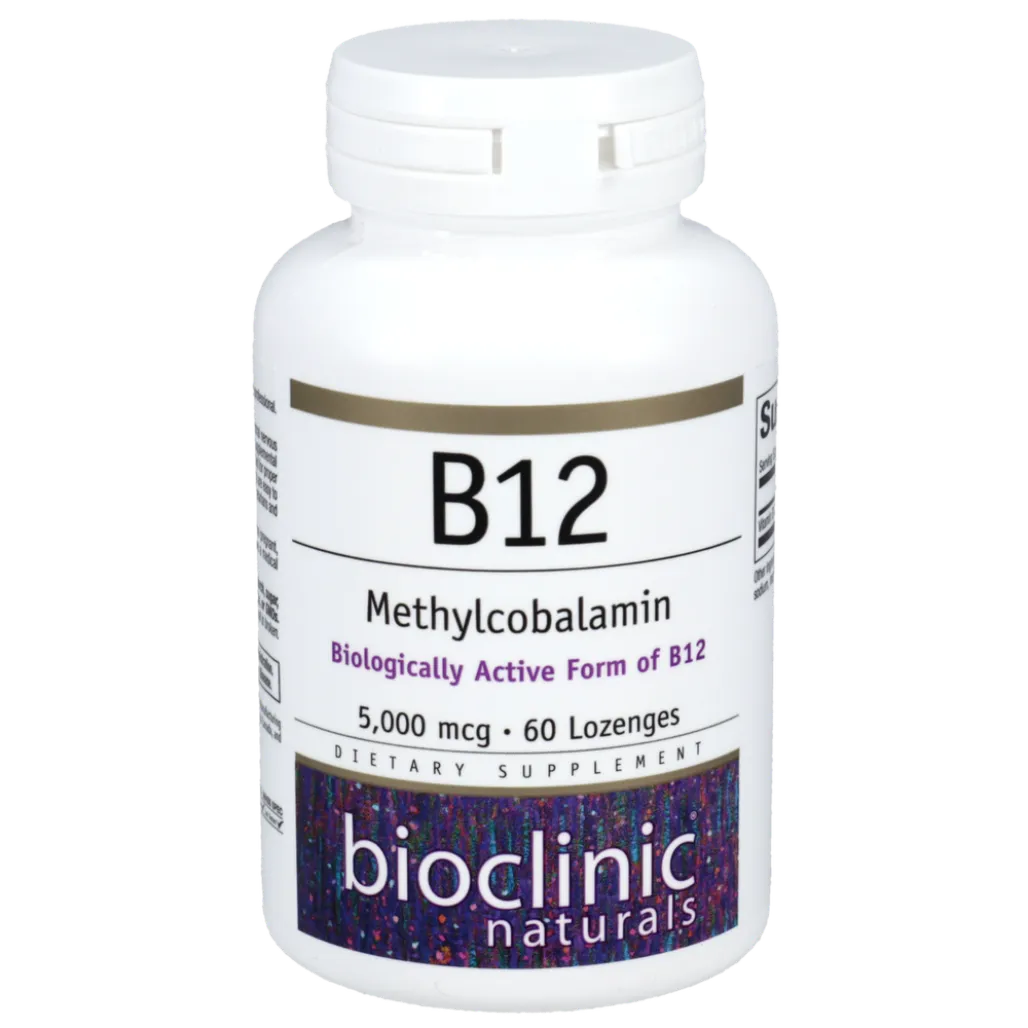 B12 Methylcobalamin 5,000mcg Bioclinic Naturals