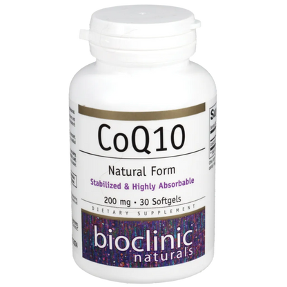 CoQ10 200 mg Bioclinic Naturals