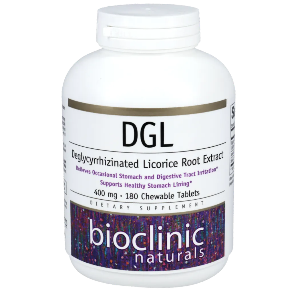 DGL 400mg Bioclinic Naturals
