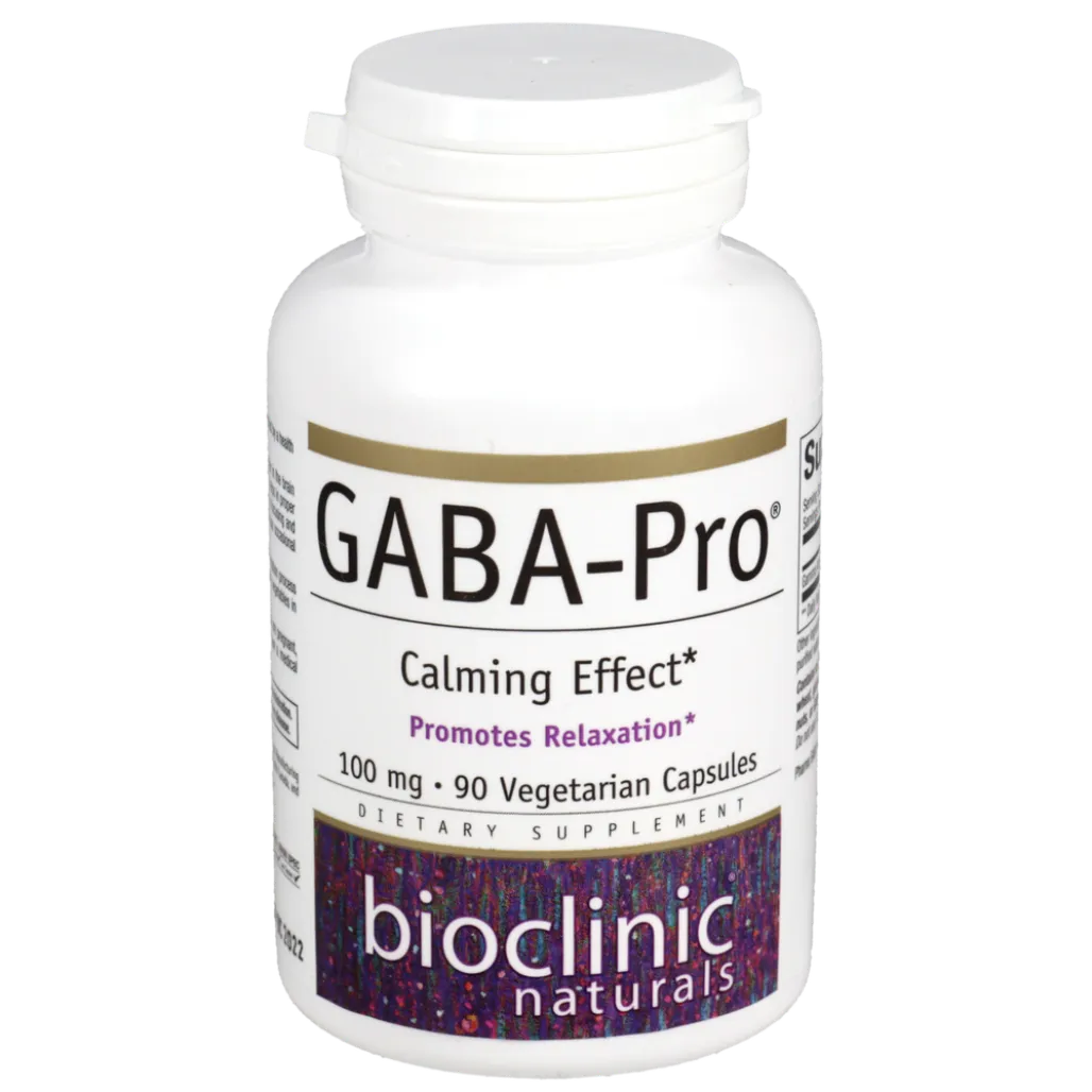 GABA-Pro 100mg Natural Bioclinic Naturals