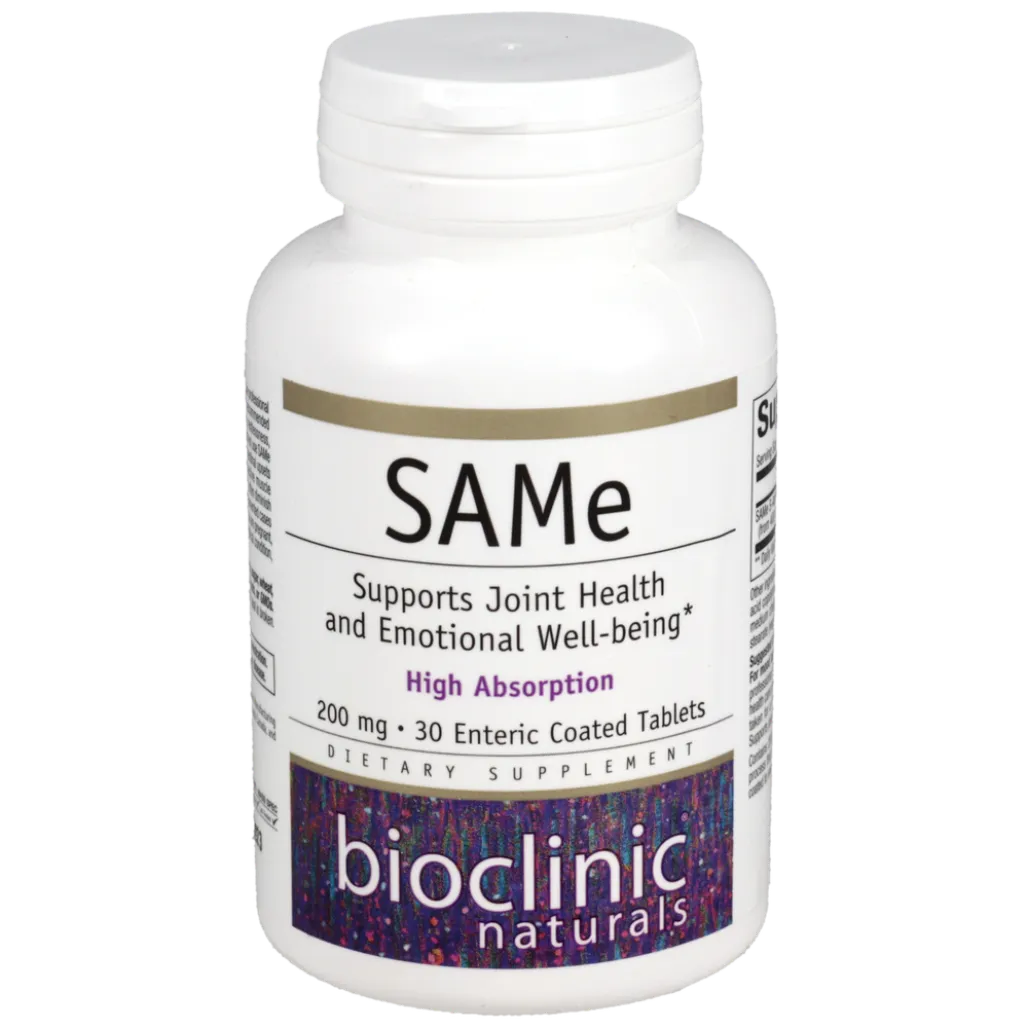 SAMe 30 Tabs. Bioclinic Naturals
