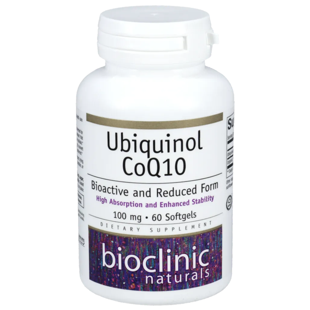 Ubiquinol CoQ10 100 mg Bioclinic Naturals
