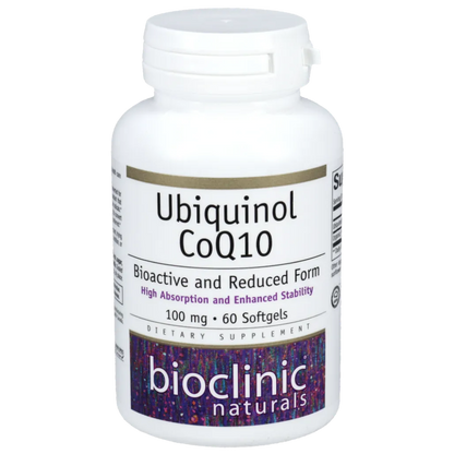 Ubiquinol CoQ10 100 mg Bioclinic Naturals
