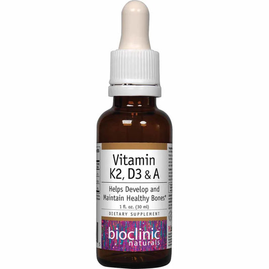 Vitamin K2, D3 & A Bioclinic Naturals