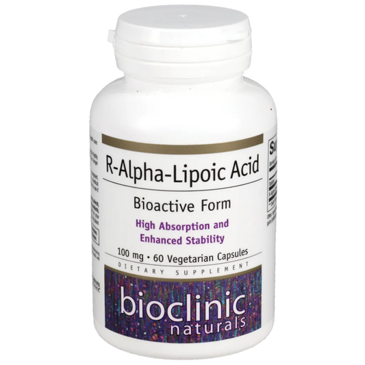 Bioclinic Naturals R-Alpha-Lipoic Acid 100mg