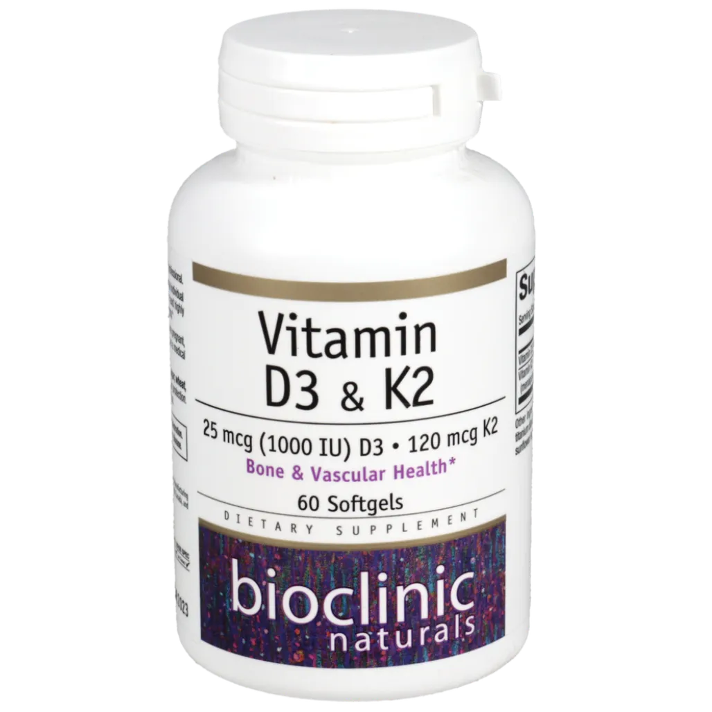 Vitamin D3 & K2 Bioclinic Naturals