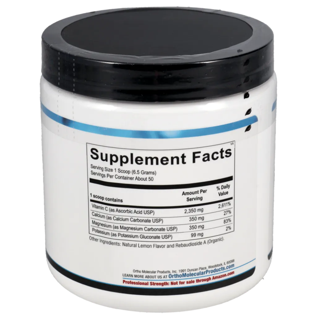 Buffered-Lemon-C-Powder by Ortho Molecular Products