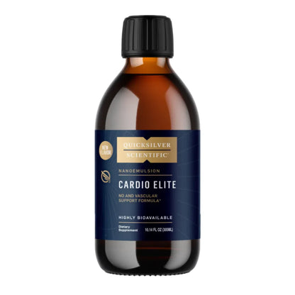 QuickSilver Scientific Cardio Elite - NO and Vascular Support Formula - 300ml