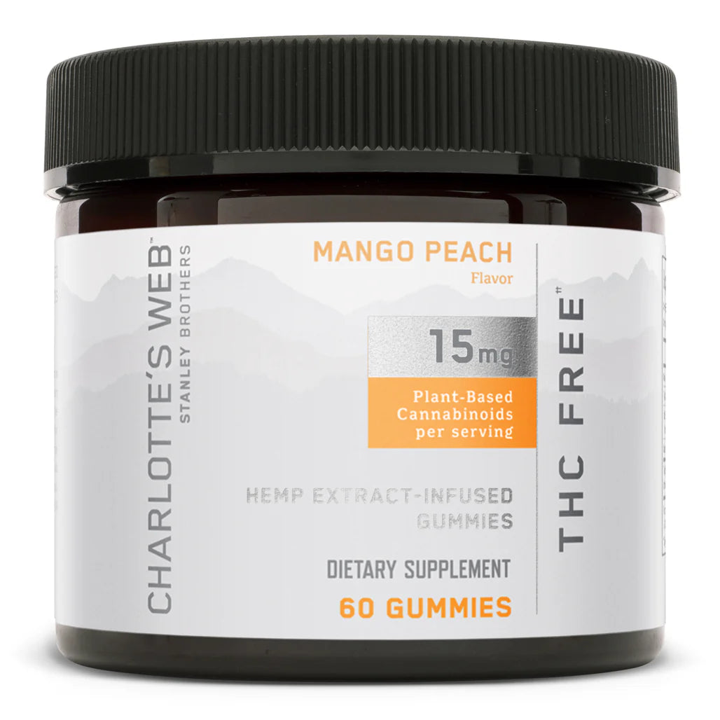 Charlotte's Web THC-Free 15 mg Gummy - Supplement to support overall body wellness goals