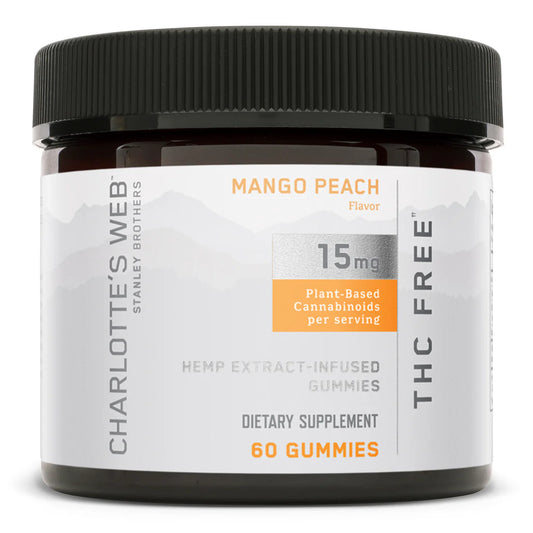 Charlotte's Web THC-Free 15 mg Gummy - Supplement to support overall body wellness goals
