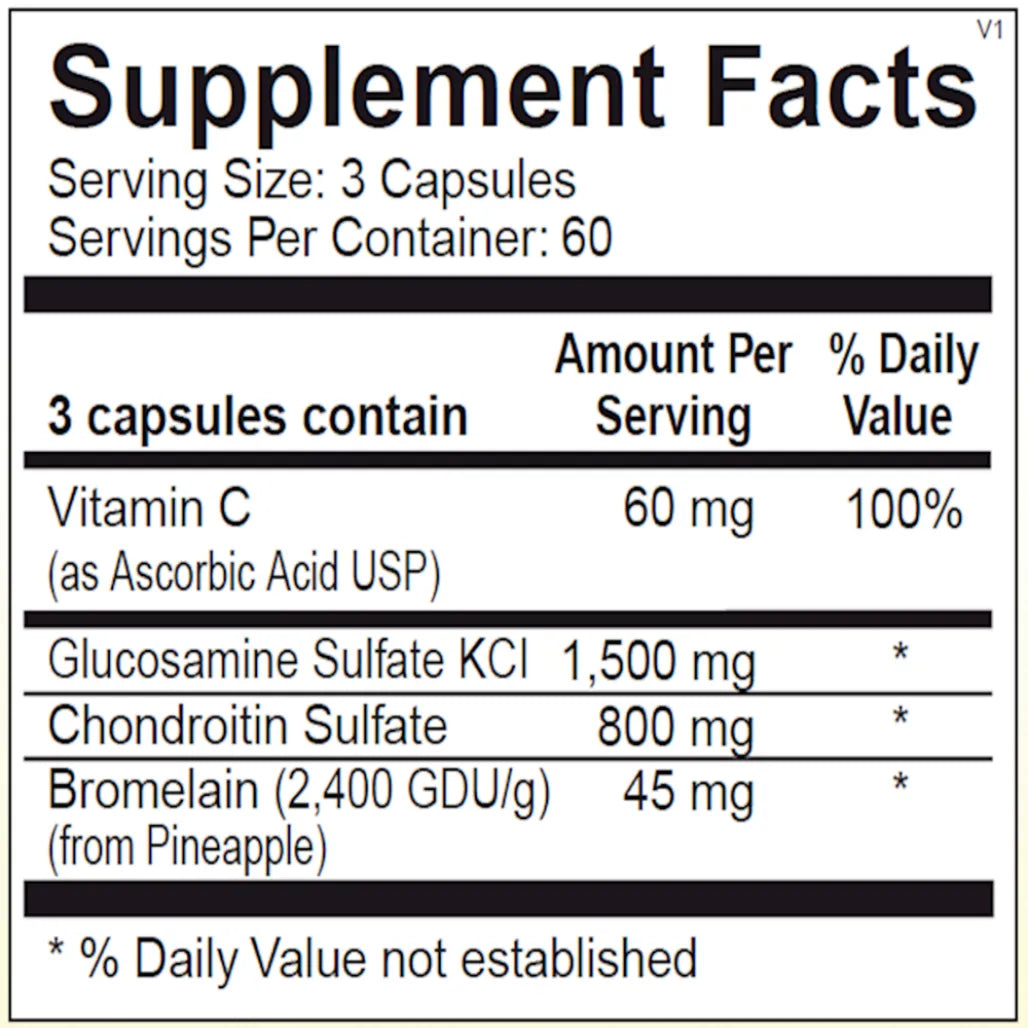 Chondro-FLX-Ortho-Molecular-Products-ingredients