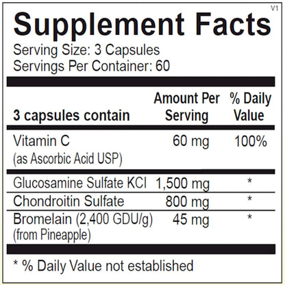 Chondro-FLX-Ortho-Molecular-Products-ingredients