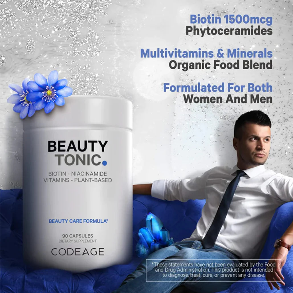 CodeAge Beauty Tonic - Support Healthy Skin, Hair and Nails