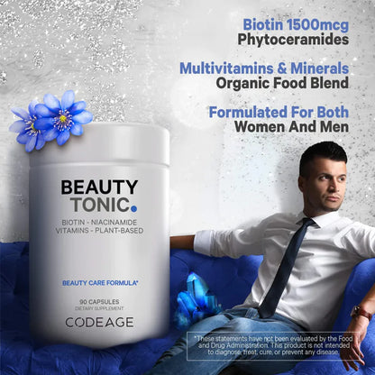CodeAge Beauty Tonic - Support Healthy Skin, Hair and Nails