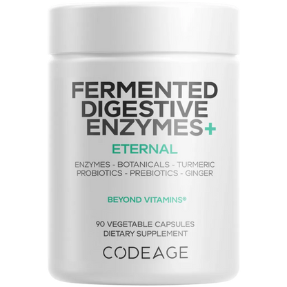 CodeAge Fermented Digestive Enzymes - Support Healthy Digestion