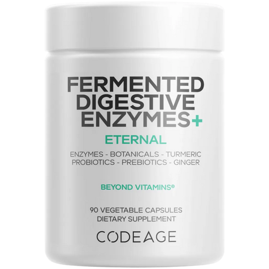 CodeAge Fermented Digestive Enzymes - Support Healthy Digestion