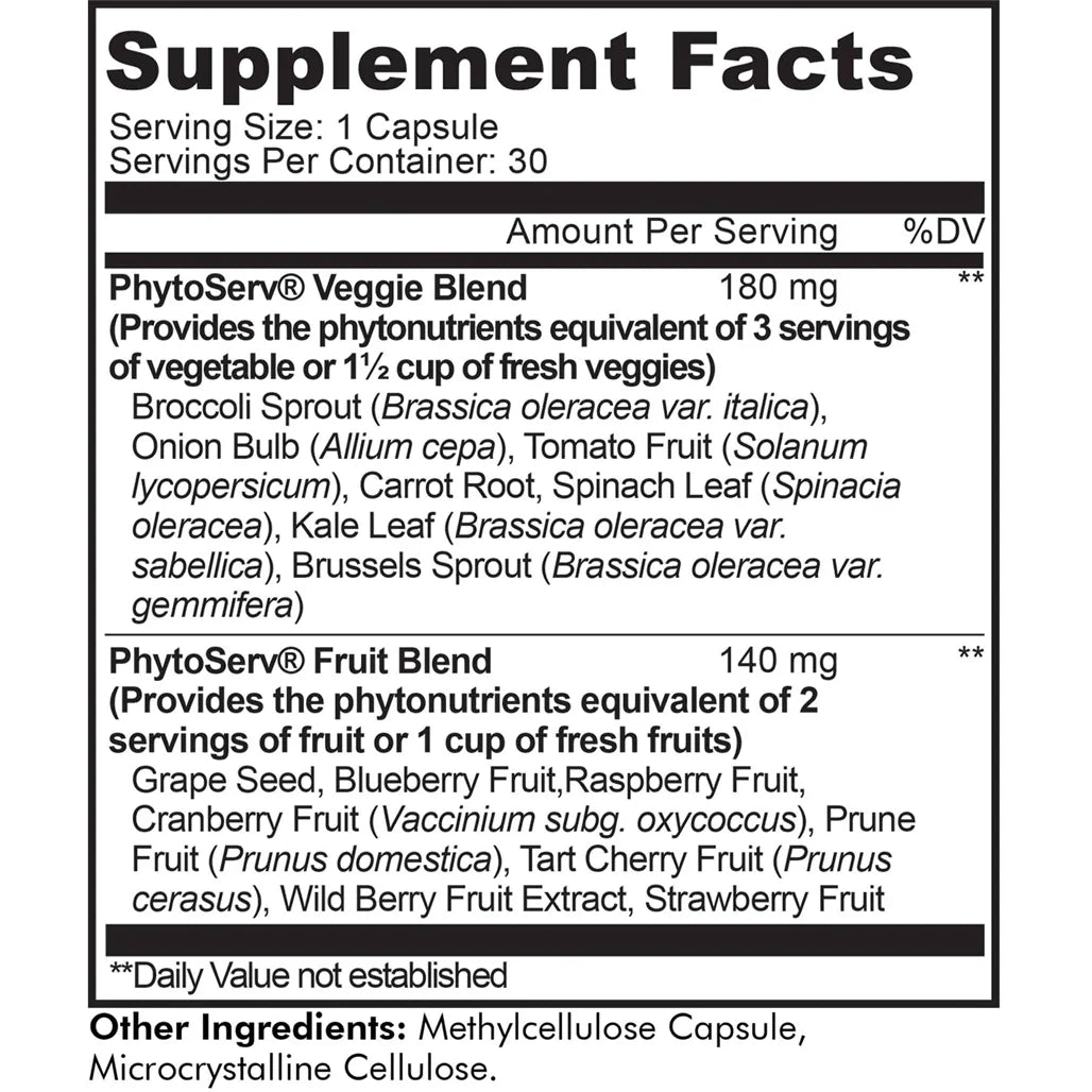 CodeAge InstantFood Five a Day - Support Overall Health