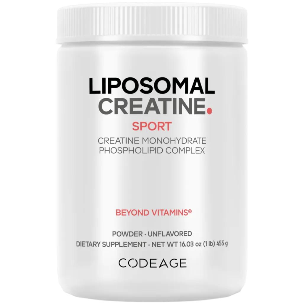 CodeAge Liposomal Creatine Monohydrate - Support Athletic Performance