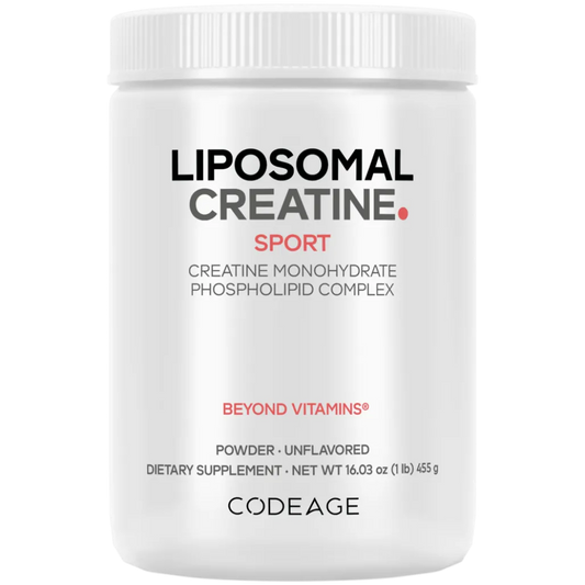 CodeAge Liposomal Creatine Monohydrate - Support Athletic Performance