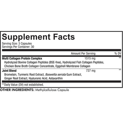 CodeAge Multi Collagen Joint Blend - Support Healthy Tendons, Ligaments and Muscles