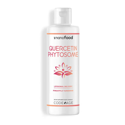 CodeAge Nanofood Liposomal Quercetin Phytosome - Supports Antioxidant Defenses