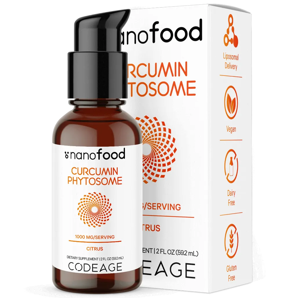 Codeage-Liposomal-Curcuma Phytosome Liquid 2oz