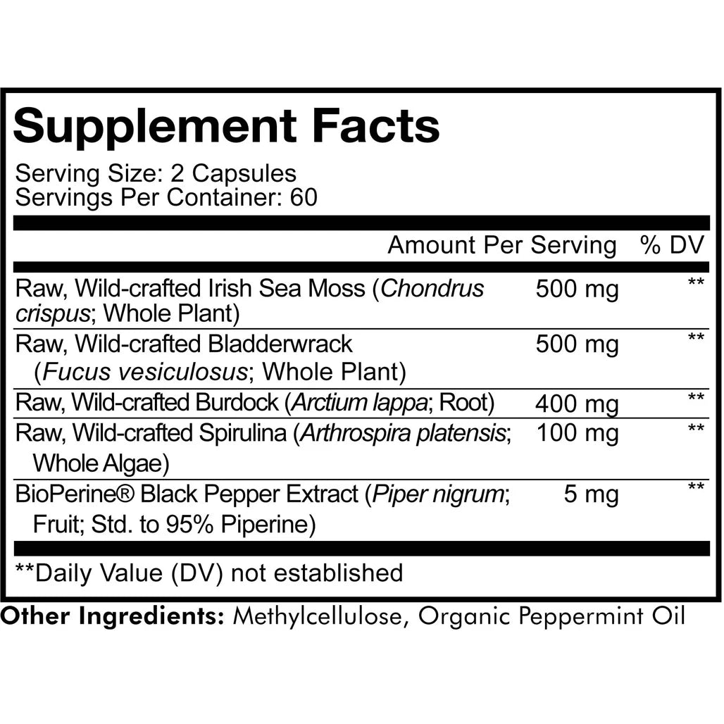CodeAge Sea Moss+ - Supports Digestive Health