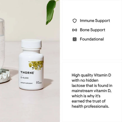 Thorne D-10,000 Support Immune Health
