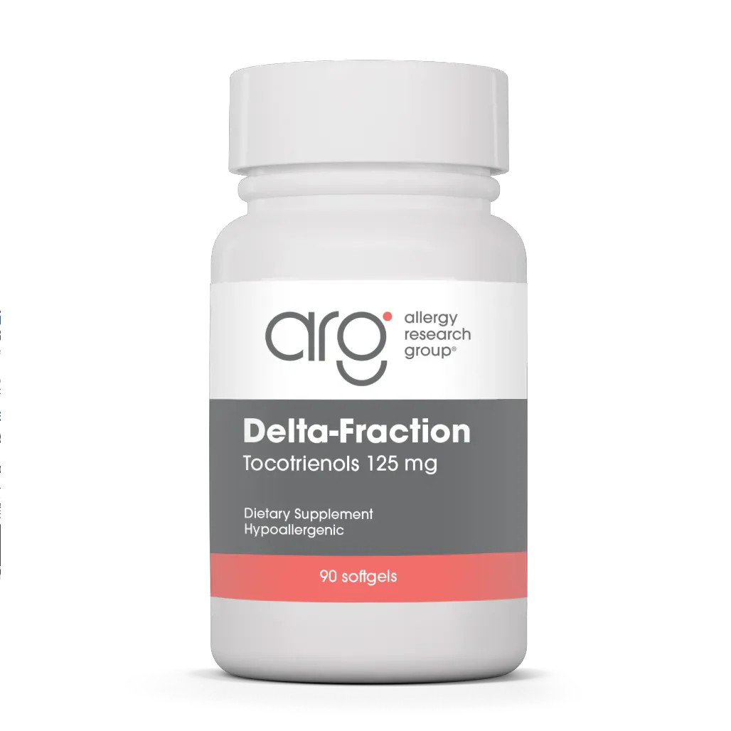 Delta Fraction Tocotrienols 125mg Allergy Research Group