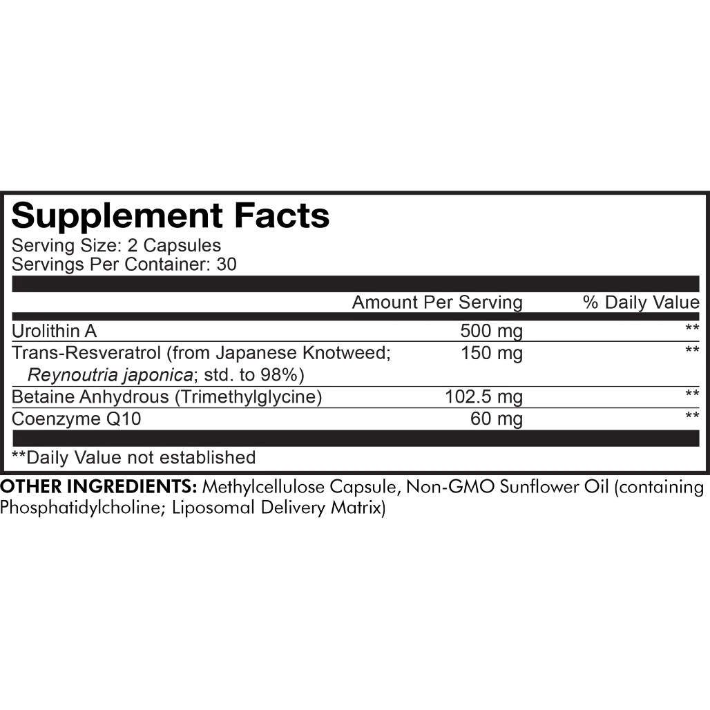 Desert Essence Liposomal Urolithin A 60c