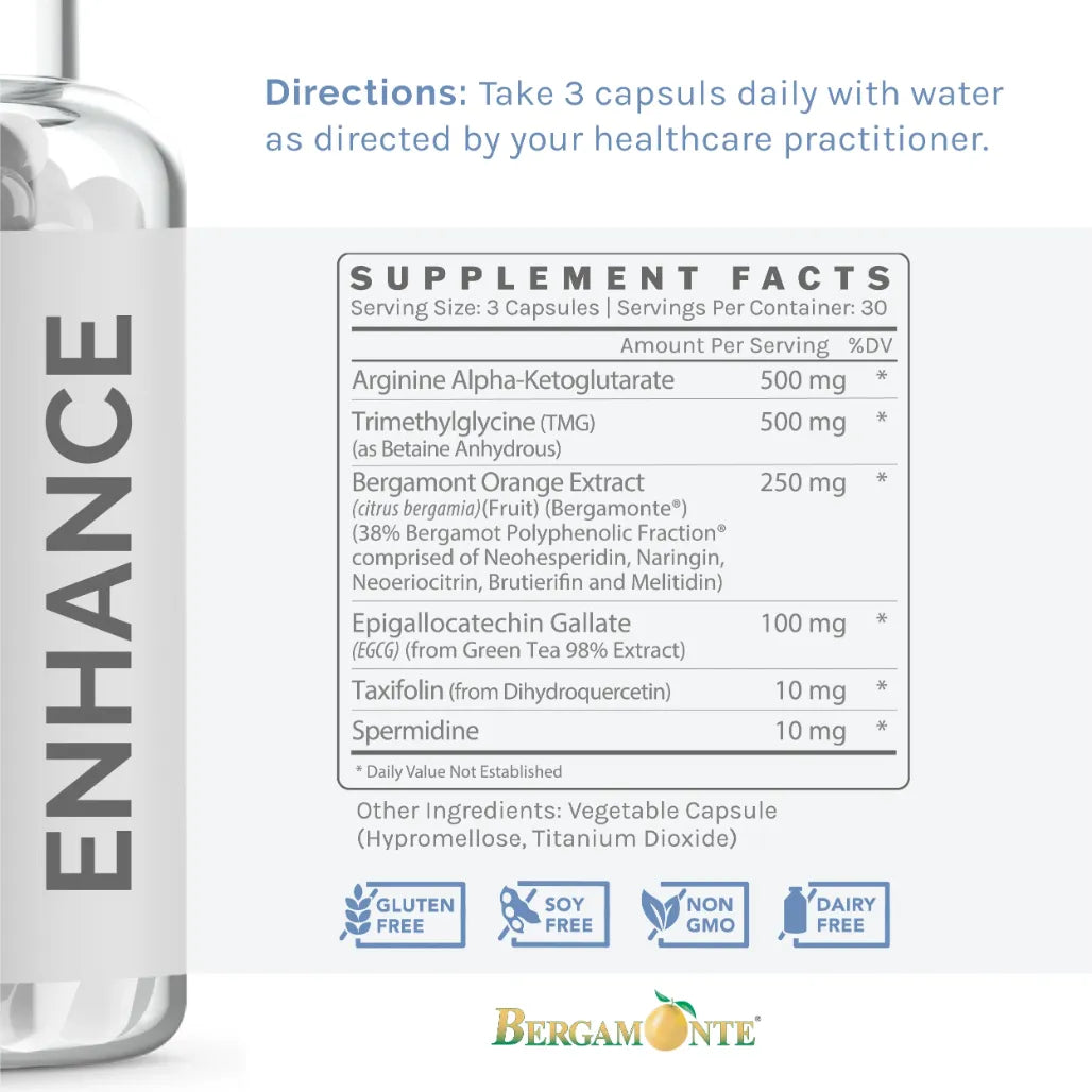 InfiniWell  ENHANCE Supplement Facts